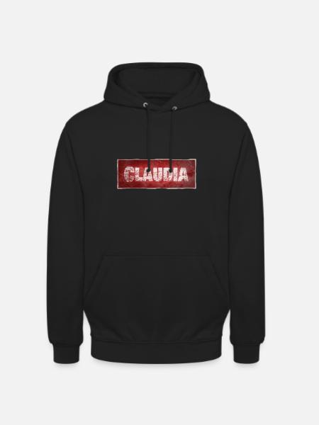 Claudia - Unisex Hoodie - Schwarz