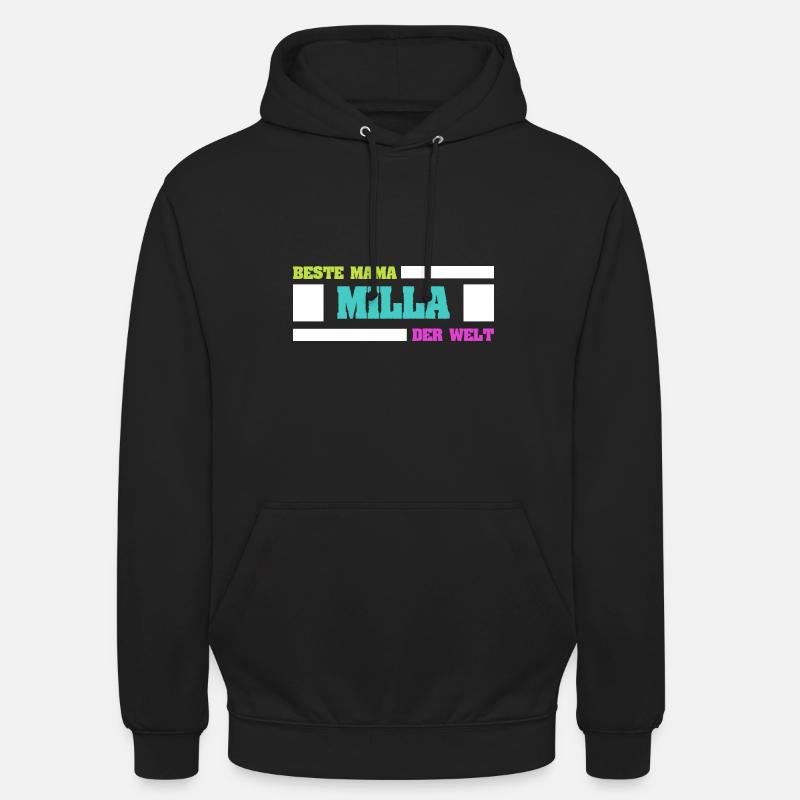 Mutter Milla - Unisex Hoodie - Schwarz
