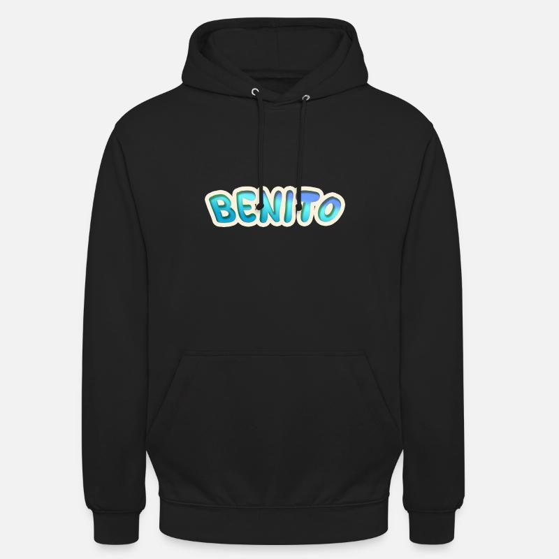 Benito comme métier - Sweat-shirt à capuche unisexe - noir