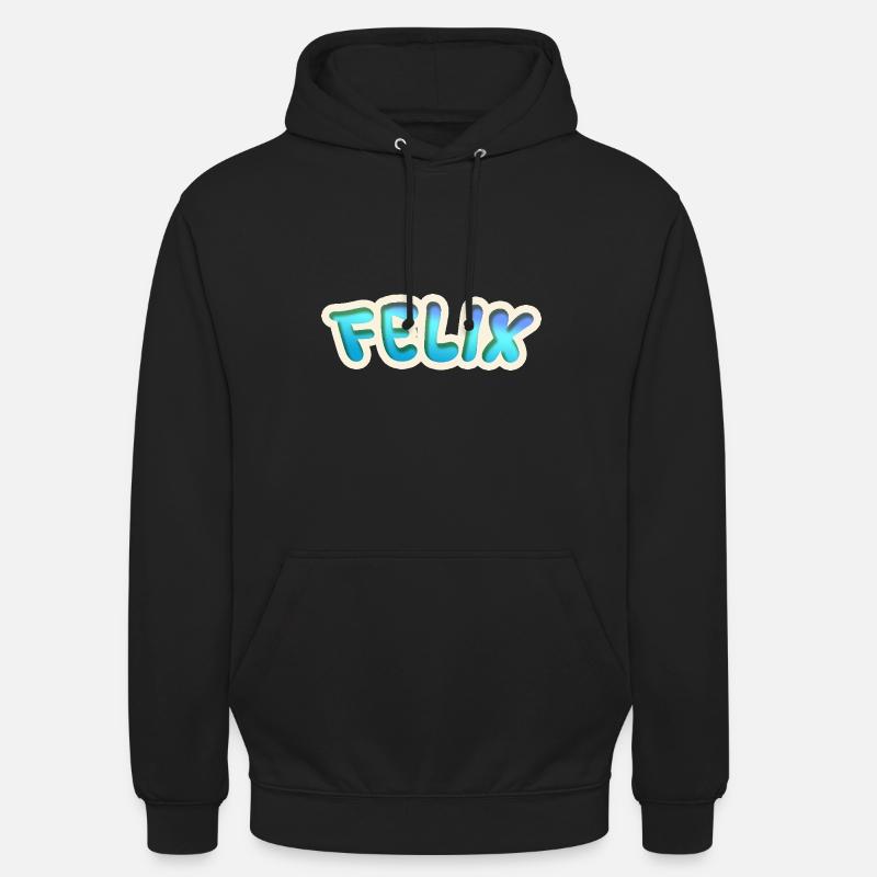 Felix en tant que métier - Sweat-shirt à capuche unisexe - noir