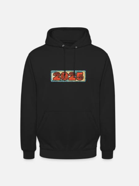 Year 2025 - Unisex Hoodie - black