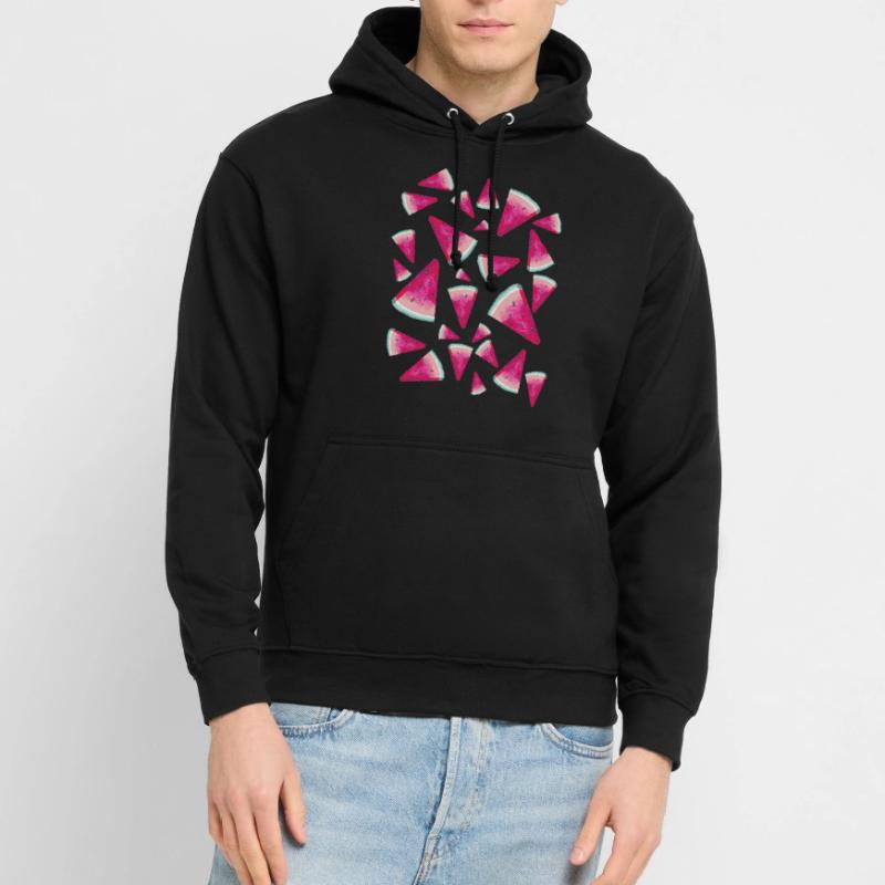 Pastèque Pastèque Pattern Sweat-shirt à capuche unisexe