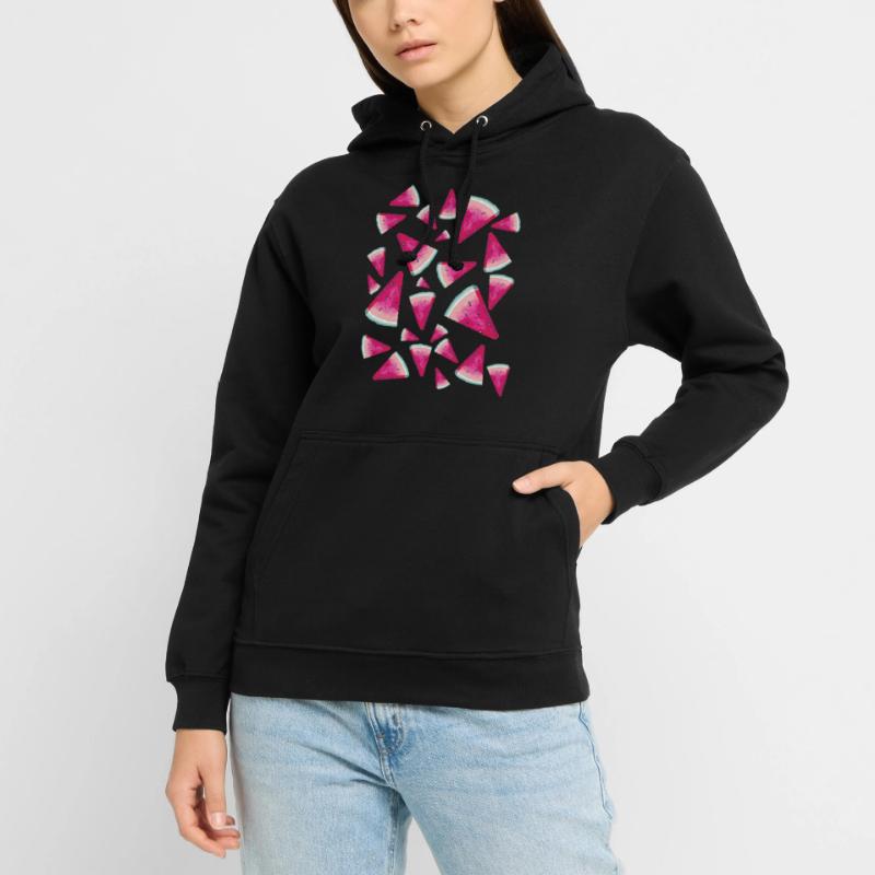 Pastèque Pastèque Pattern Sweat-shirt à capuche unisexe