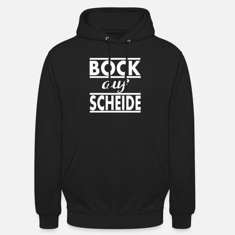 Bock aud Scheide - Unisex Hoodie - Schwarz
