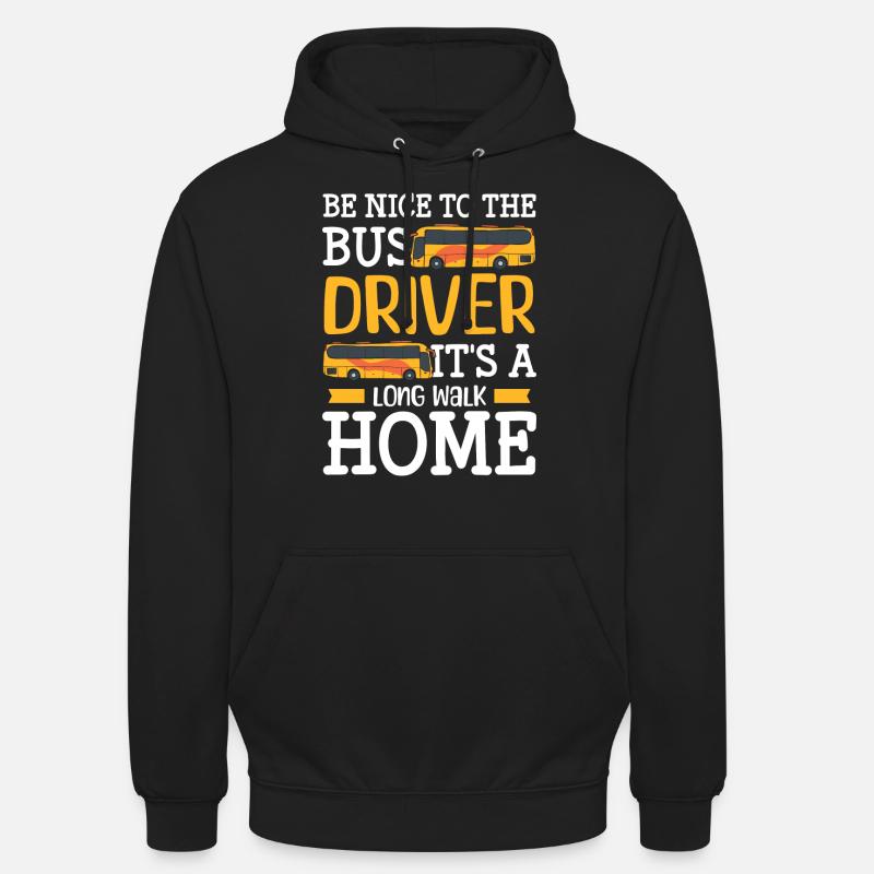 Driver Bus driver Coach - Unisex Hoodie - black