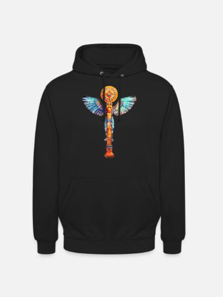 Ägyptisches Symbol - Unisex Hoodie - Schwarz