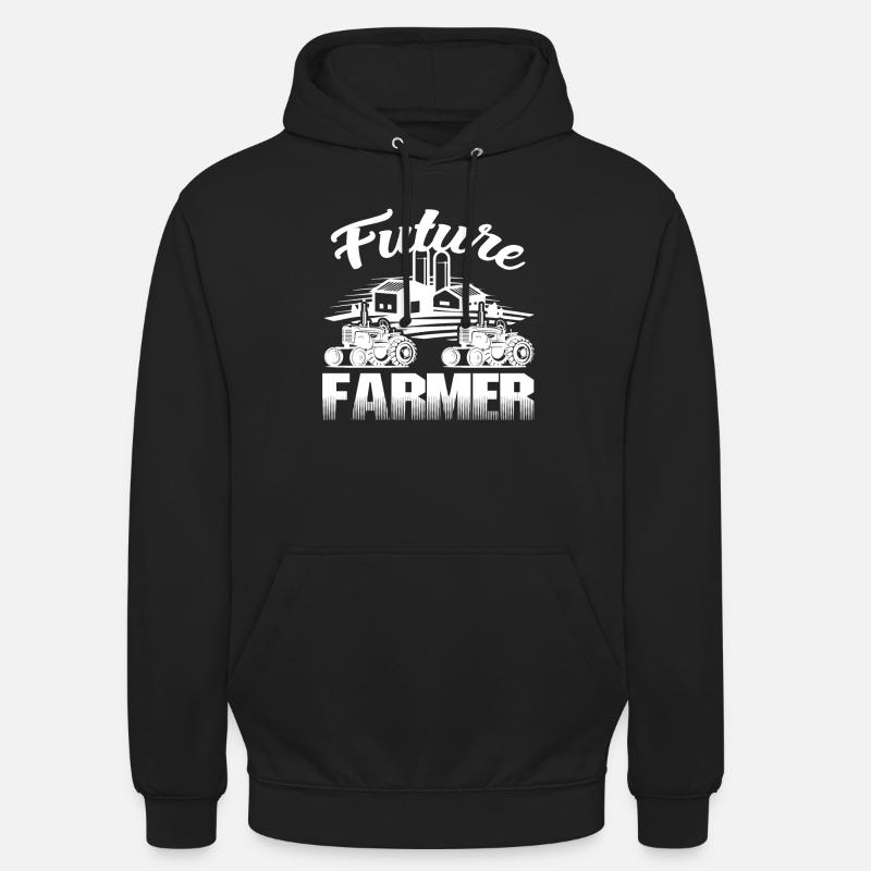 Farmer Future Farmer - Unisex Hoodie - black