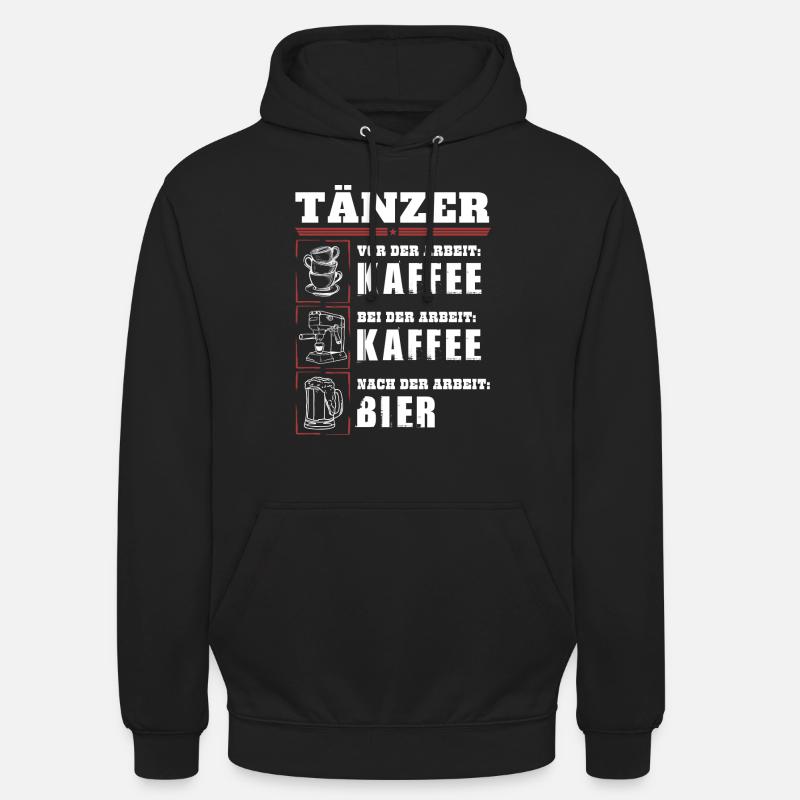 Mon quotidien de danseuse - Sweat-shirt à capuche unisexe - noir