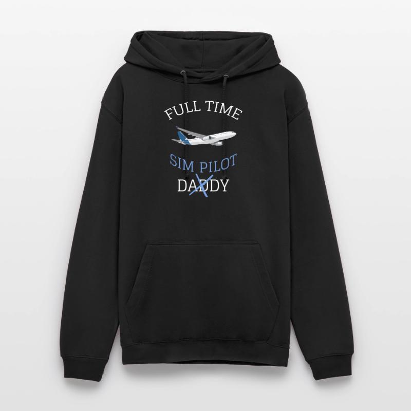 Flight Simulator Simmer Simulation MSFS Gift Unisex Hoodie
