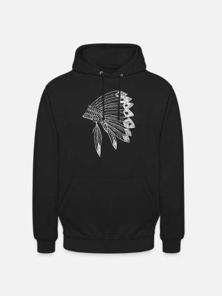 Indian - Unisex Hoodie - black