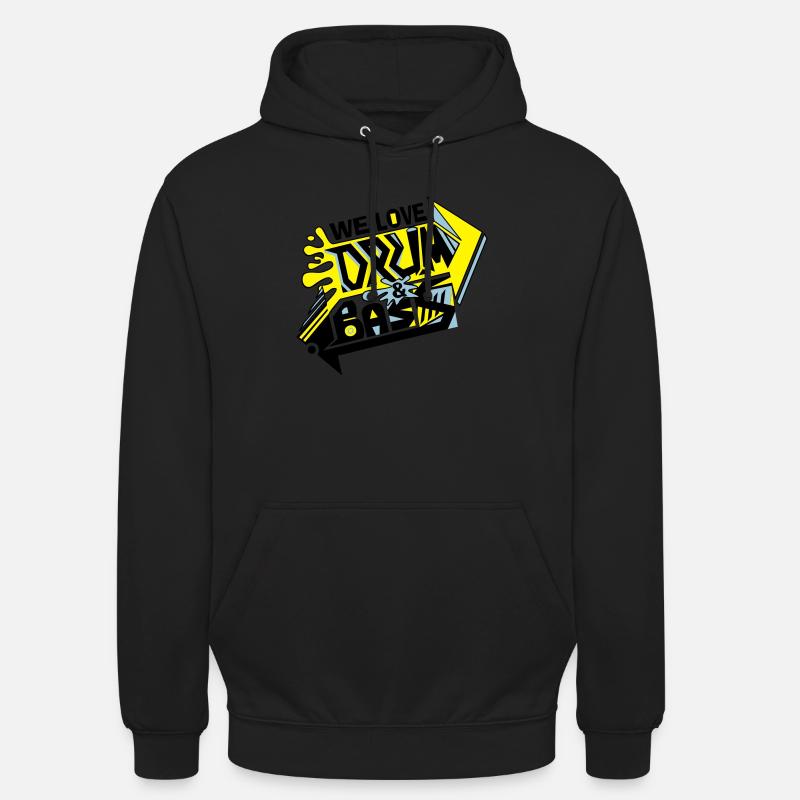 W3L0v3DNBv2(balck) - Unisex Hoodie - Schwarz
