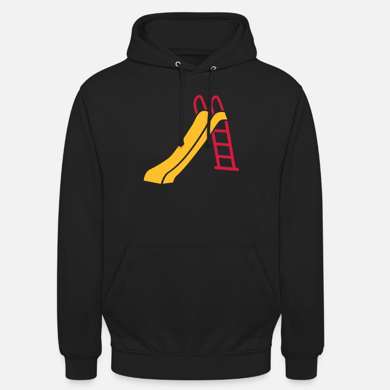 Toboggan - Sweat-shirt à capuche unisexe - noir