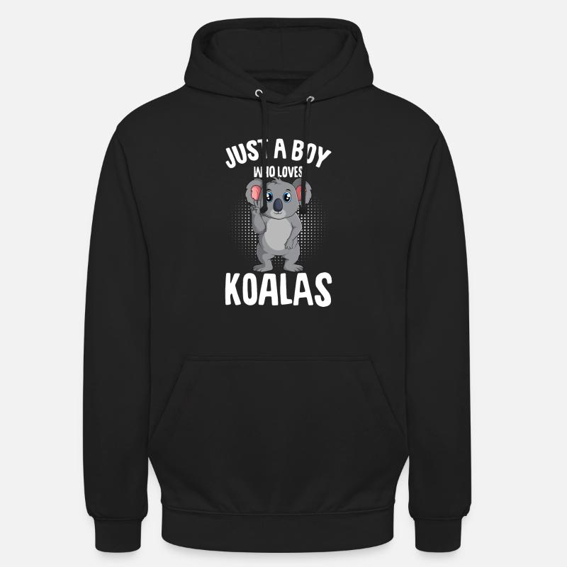 Koala Junge - Unisex Hoodie - Schwarz