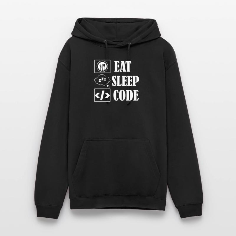 Eat Sleep Code Coding Software Unisex Hoodie
