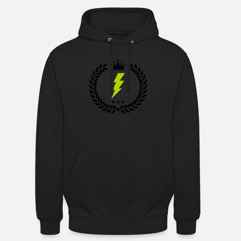 wappen blitz - Unisex Hoodie - Schwarz