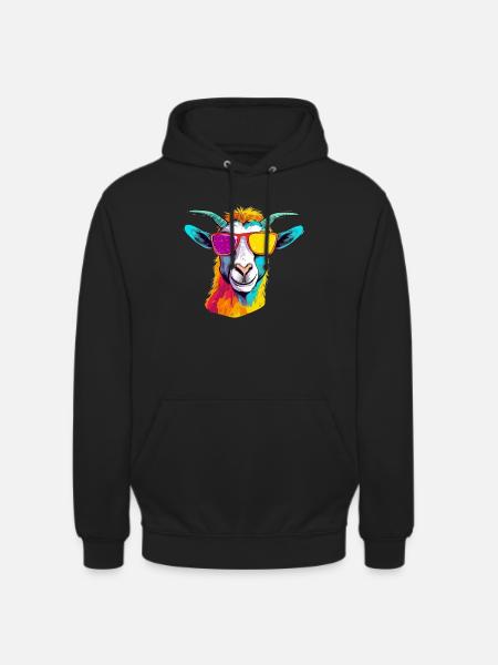 Josa the goat - Unisex Hoodie - black