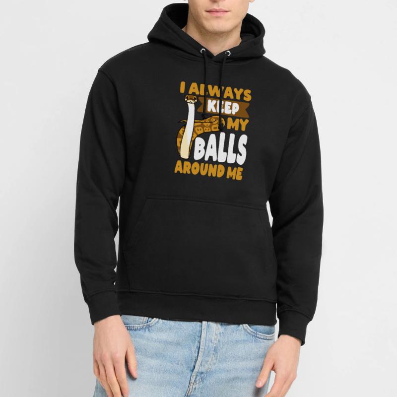 Ball Python Schlange Reptil Königspython Unisex Hoodie