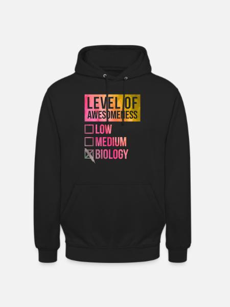 Biology Biology Biology - Unisex Hoodie - black