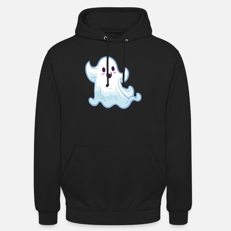 geist ghost cartoon - Unisex Hoodie - Schwarz