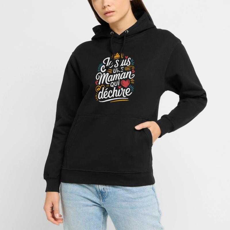 Ich bin eine Killer-Mutter Unisex Hoodie