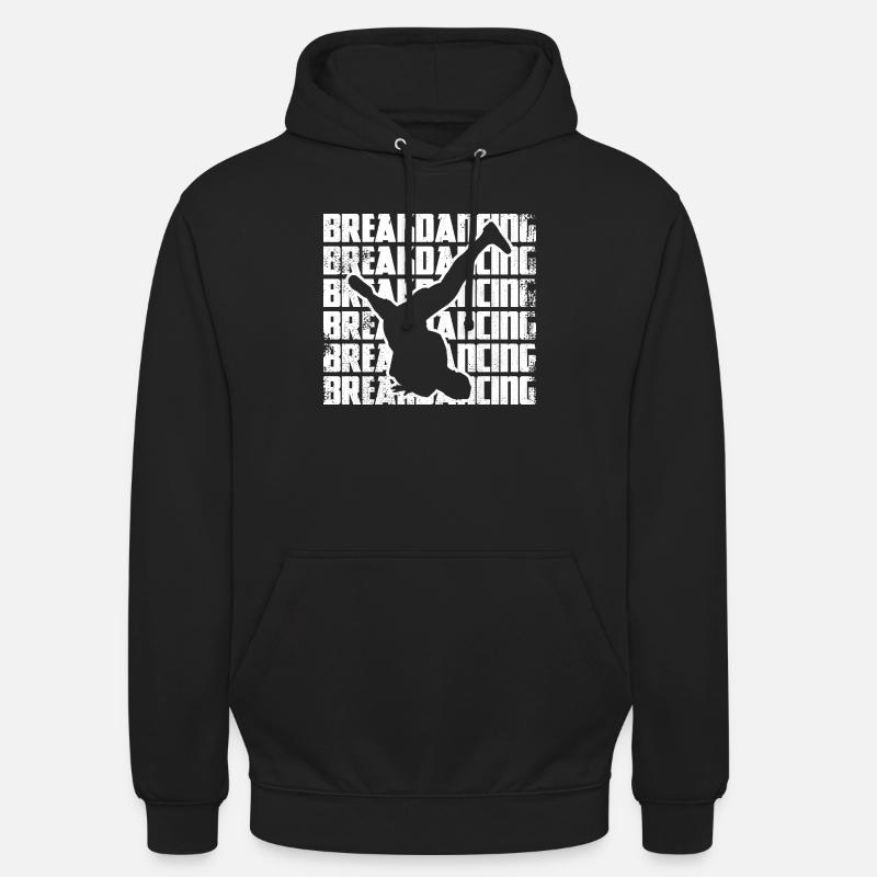 Drôle de Breakdancer - Sweat-shirt à capuche unisexe - noir