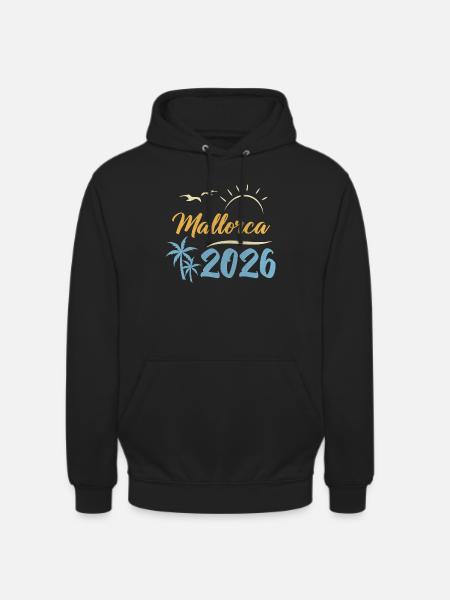 Mallorca 2026 - Unisex Hoodie - Schwarz