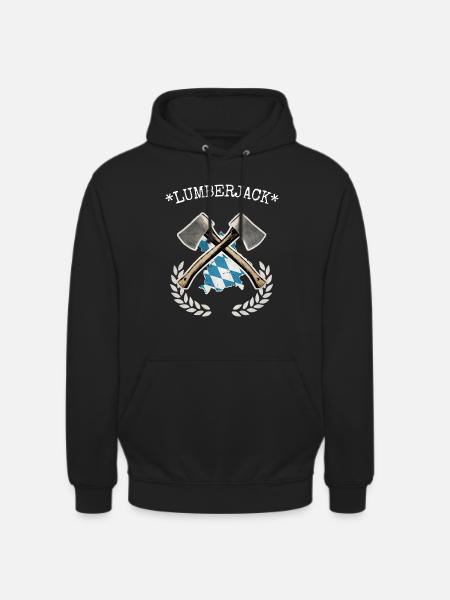 Lumberjack - Unisex Hoodie - Schwarz