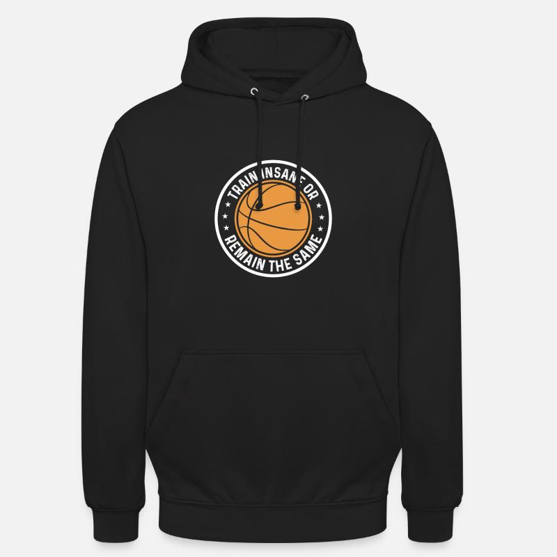 Wahnsinnig Trainieren Oder Gleichbleiben - Unisex Hoodie - Schwarz