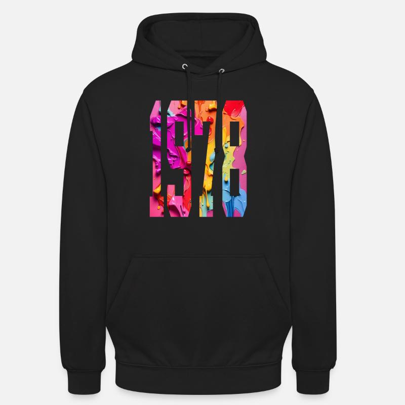 BUNT 48E ANNIVERSAIRE 1978 - Sweat-shirt à capuche unisexe - noir