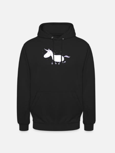unicorn - Unisex Hoodie - black