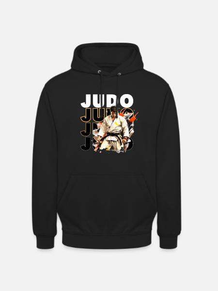 Judo Manga - Unisex Hoodie - black