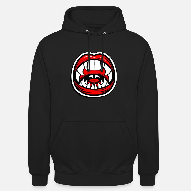 de vampire - Sweat-shirt à capuche unisexe - noir