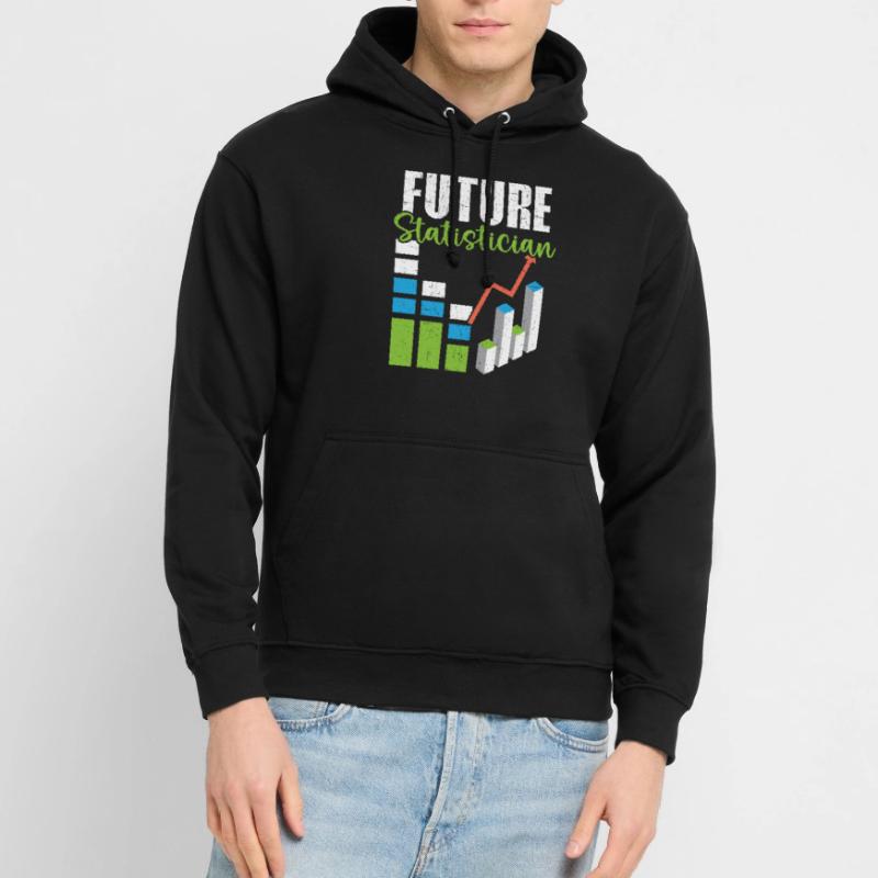 Future Statistician Data Analyst Job Statistics Unisex Hoodie