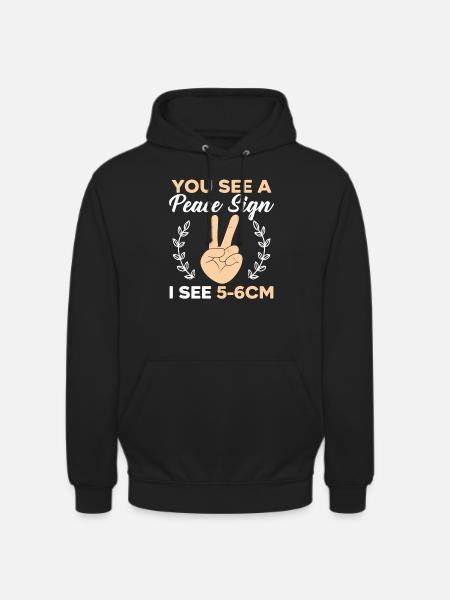 Zawód położnej Noworodek Poród Położna - Bluza z kapturem typu unisex - czarny