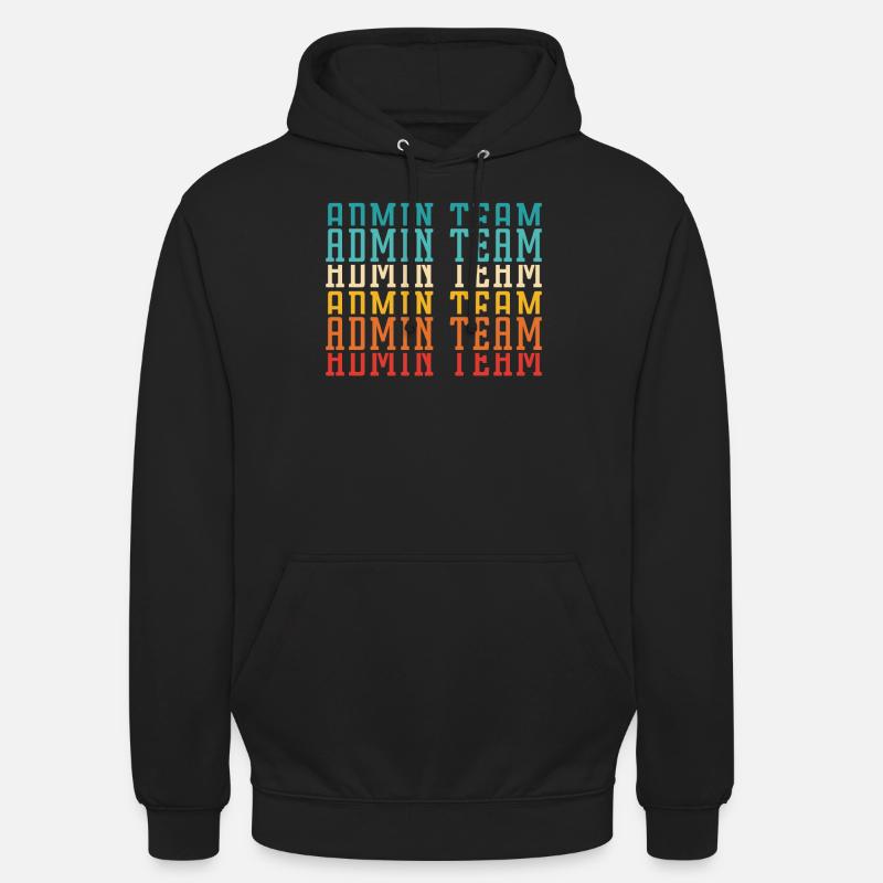 Schulverwalter Schulleiter Admin Squad - Unisex Hoodie - Schwarz
