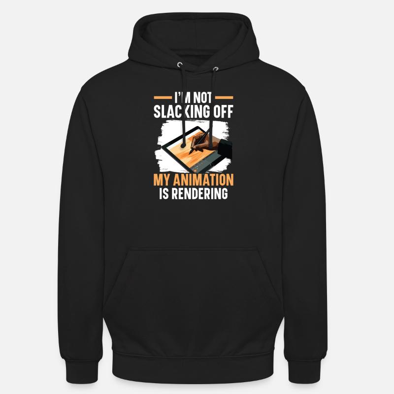 3d Animator Animate Key Frames Rendering Animation Sweat-shirt à capuche unisexe