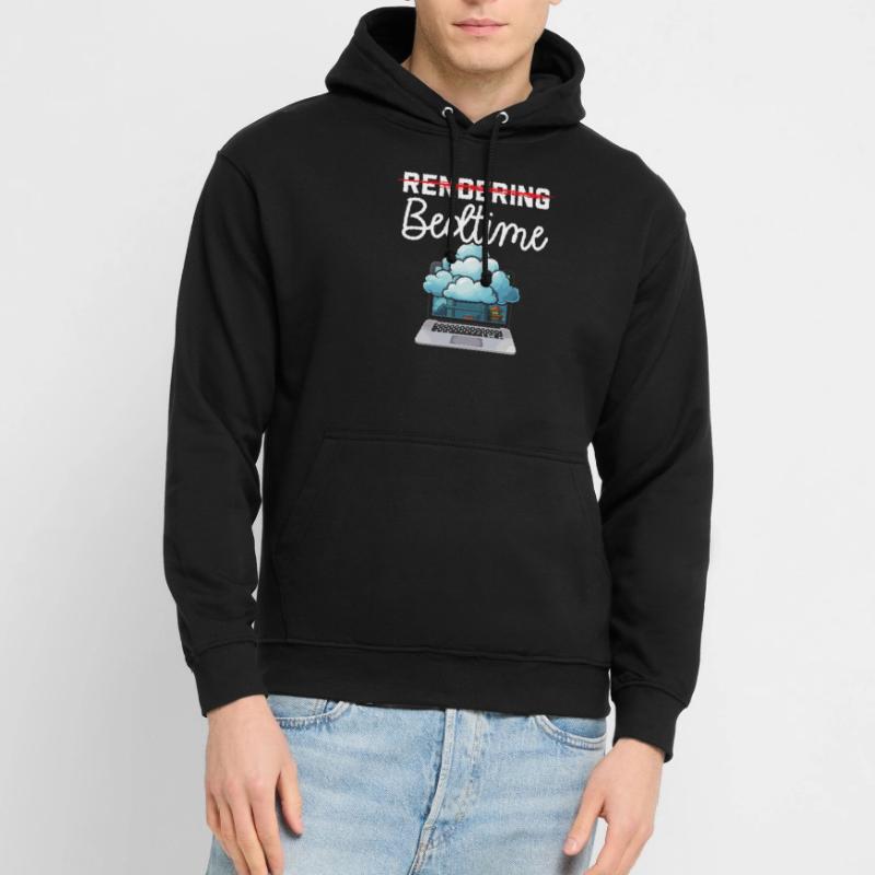 3d Animator Animate Key Frames Rendering Animation Sweat-shirt à capuche unisexe