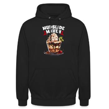Schlammlawine Liebhaber Cocktail Getränk Essen Liebhaber Alkoholisch - Unisex Hoodie - Schwarz - Vorne - Alina (178cm) & Michal (187cm)