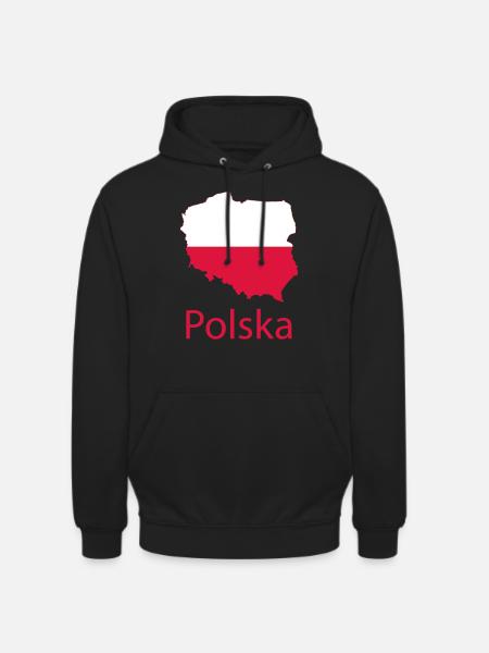 Polska - Unisex Hoodie - black
