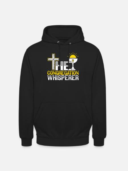 Der Gemeindeflüsterer Pastor Prediger - Unisex Hoodie - Schwarz