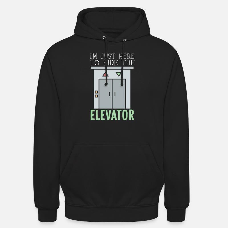 Elevator Mechanic Elevator Technician Maintenance Unisex Hoodie