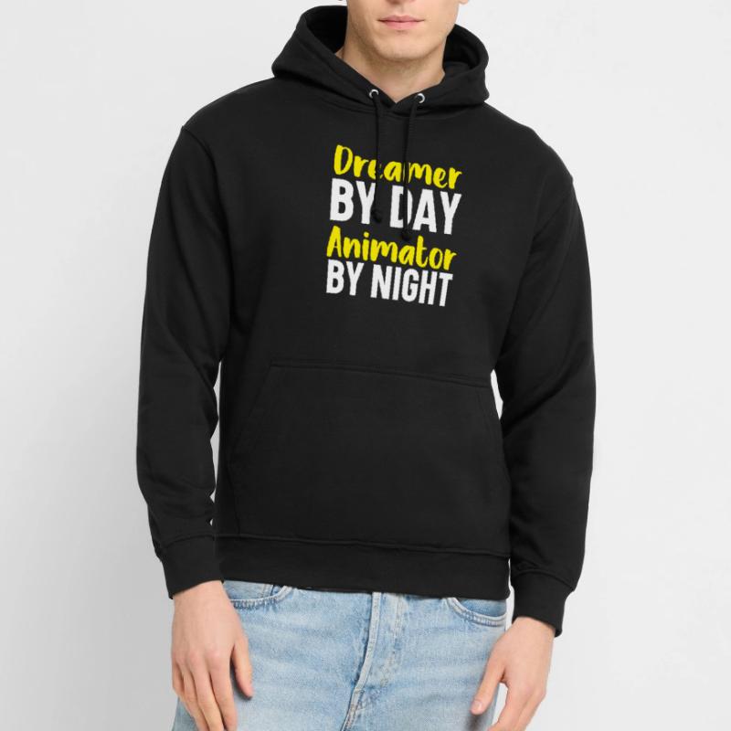 3d Animator Animate Key Frames Rendering Animation Sweat-shirt à capuche unisexe