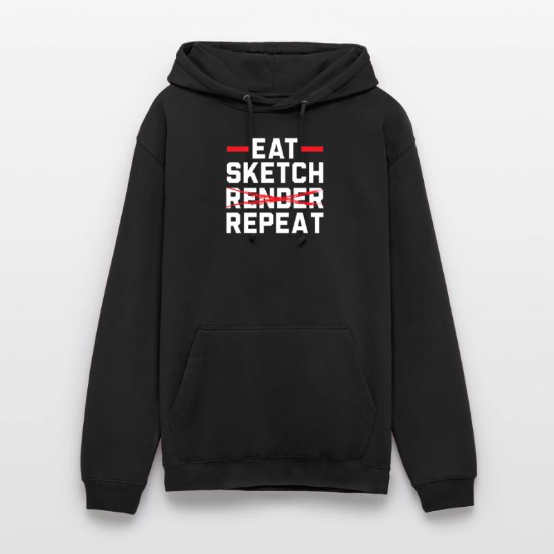 3d Animator Animate Key Frames Rendering Animation Sweat-shirt à capuche unisexe
