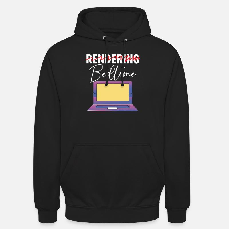 3d Animator Animate Key Frames Rendering Animation Sweat-shirt à capuche unisexe