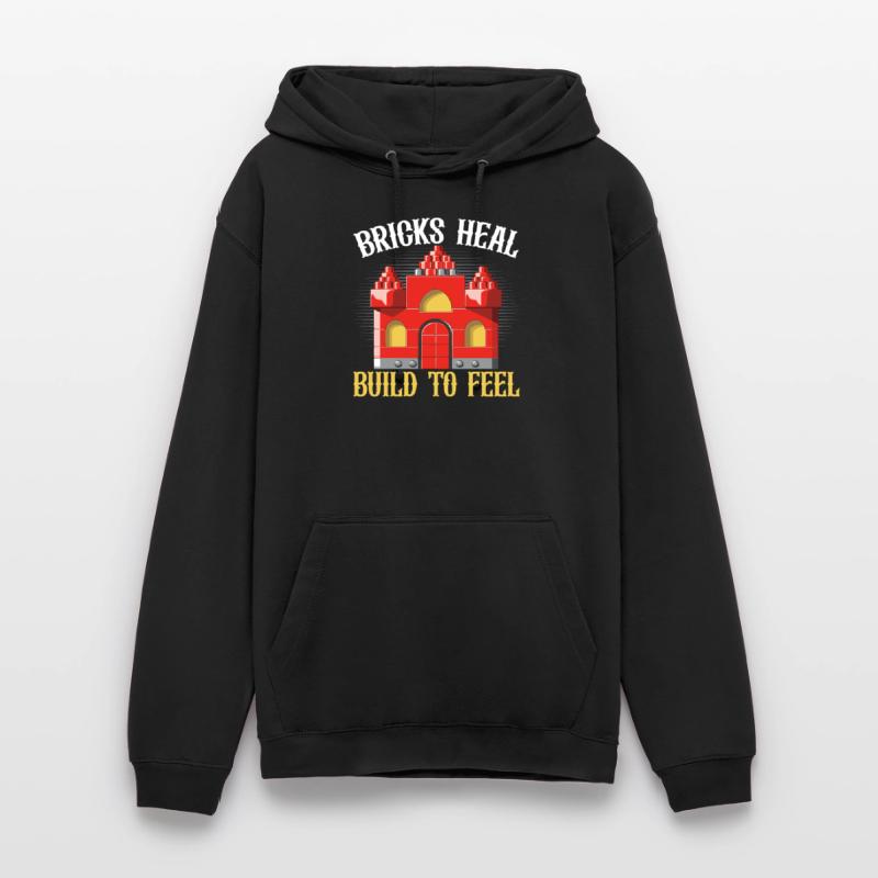 Master Builder Bricks Blocks Play Building Blocks Unisex Hoodie
