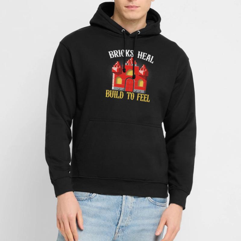Master Builder Bricks Blöcke Spielbausteine Unisex Hoodie
