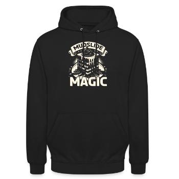 Schlammlawine Liebhaber Cocktail Getränk Essen Liebhaber Alkoholisch - Unisex Hoodie - Schwarz - Vorne - Alina (178cm) & Michal (187cm)