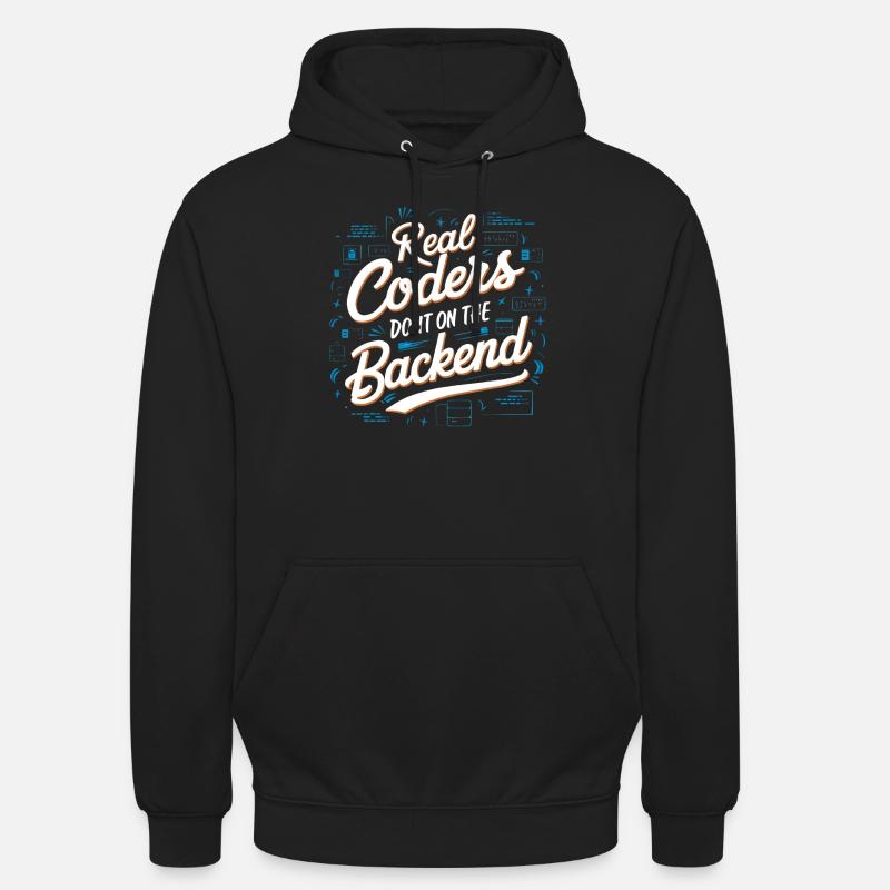 Programmeur logiciel de programmation backend Sweat-shirt à capuche unisexe