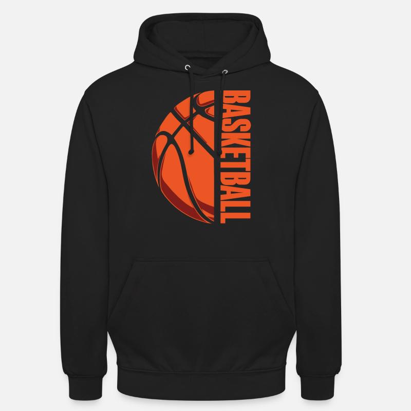 Joueurs de basket-ball - Sweat-shirt à capuche unisexe - noir