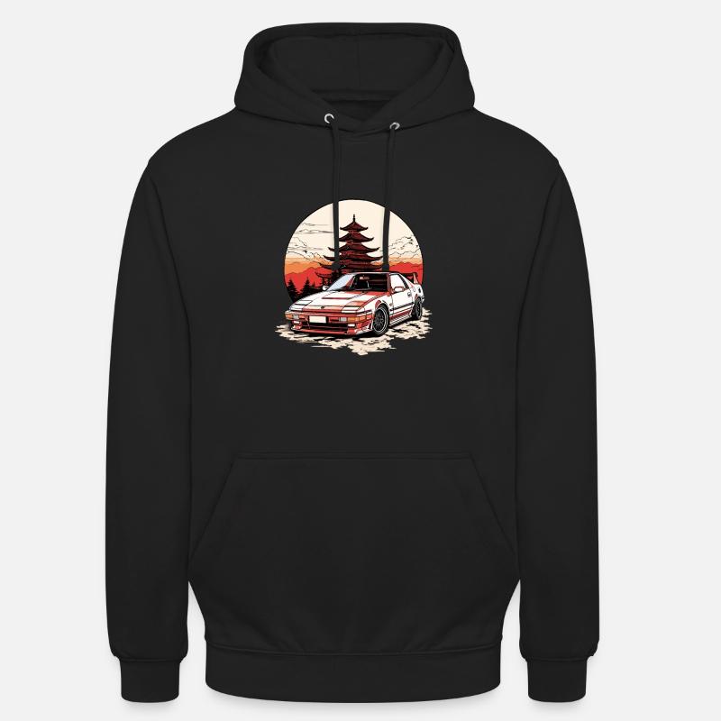 JDM Graphic Tee - Unisex Hoodie - Schwarz